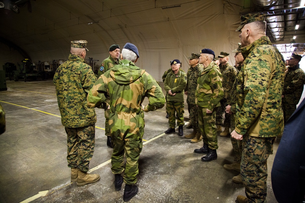 The General’s Underground: U.S. Marine commanders tour cave site of MCPP-N