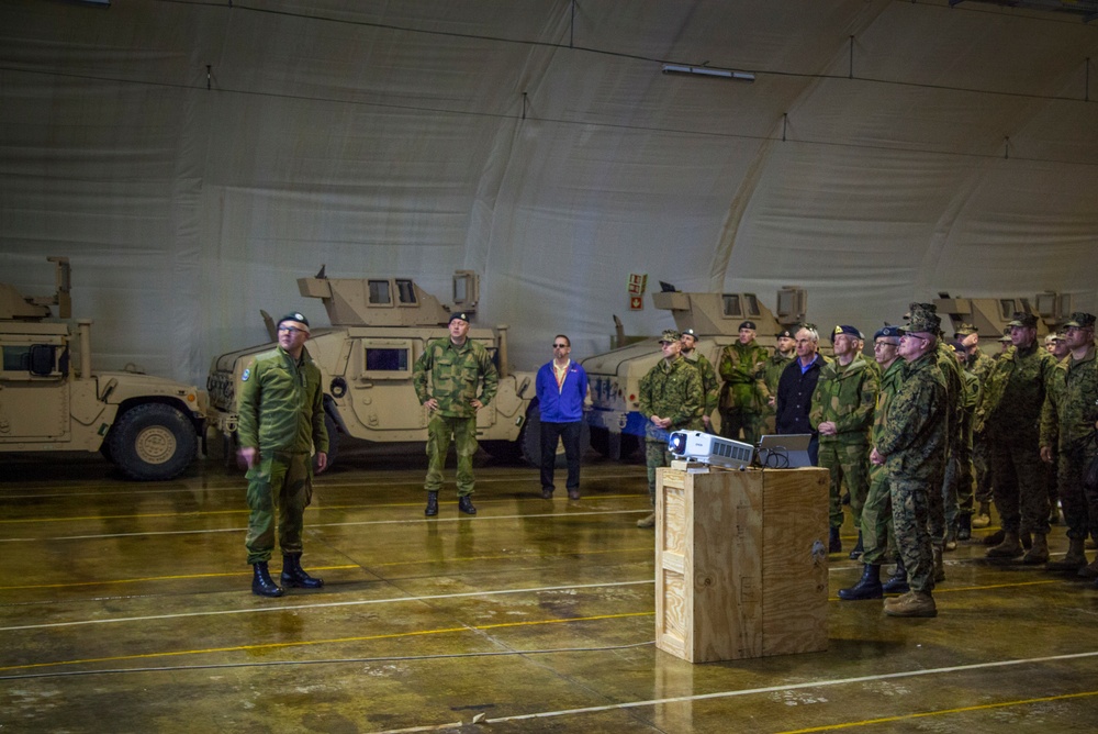 The General’s Underground: U.S. Marine commanders tour cave site of MCPP-N