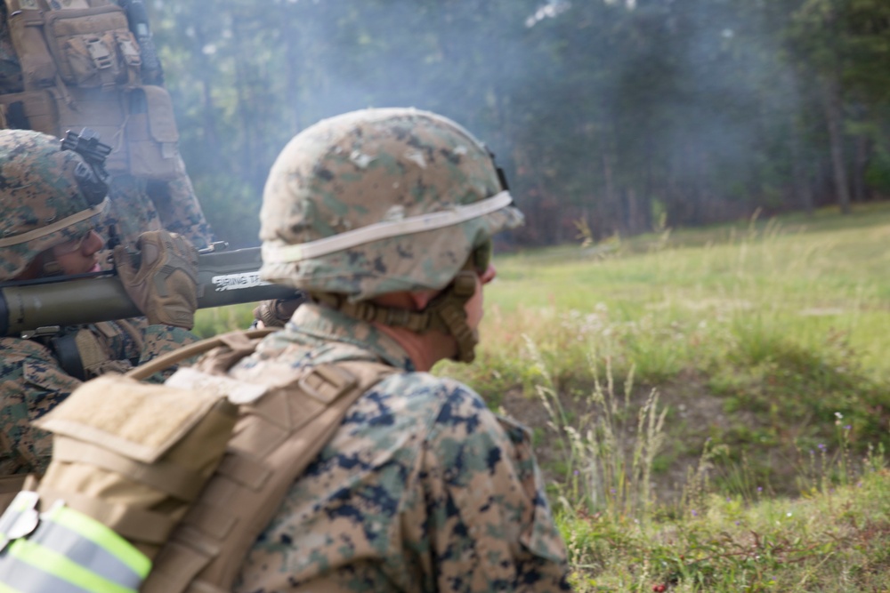 Fire and maneuver: 2/8 Marines attack the range