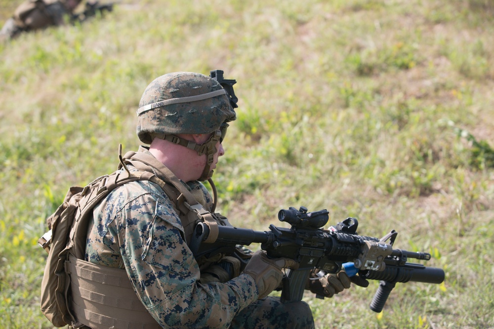 Fire and maneuver: 2/8 Marines attack the range