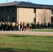 Academy student march at Fort McCoy