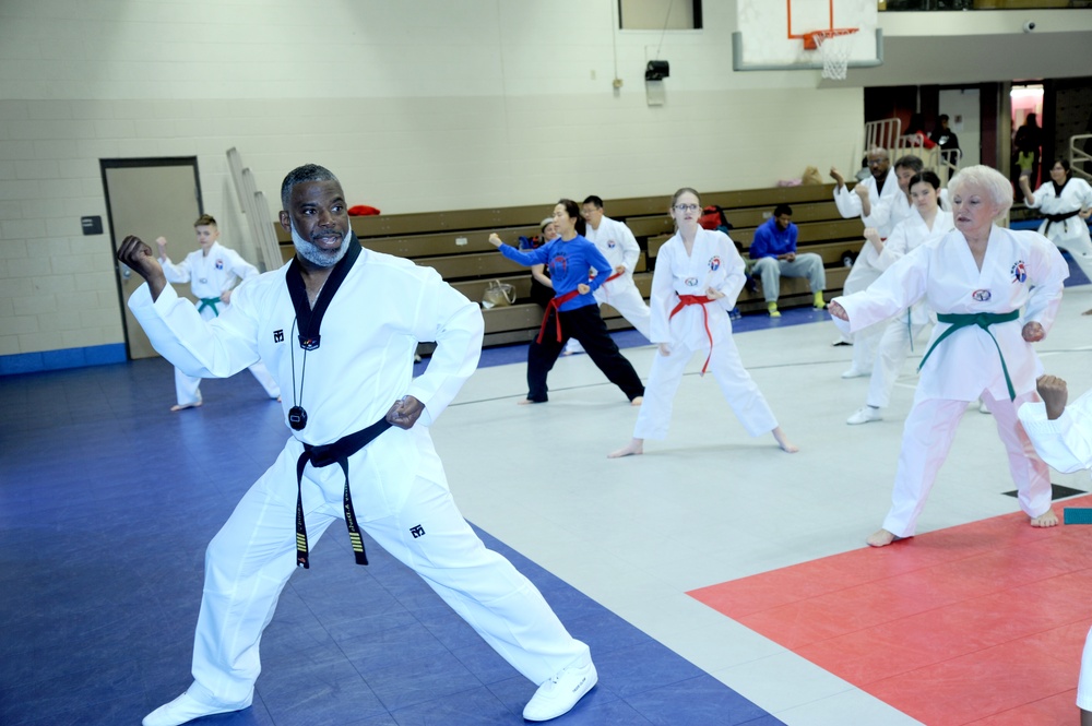 Black belt master champions student success