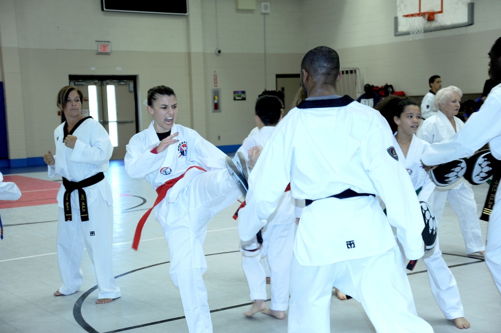 Black belt master champions student success