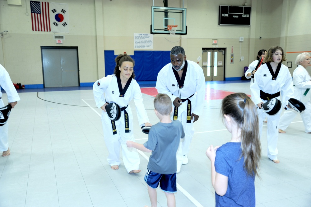 Black belt master champions student success