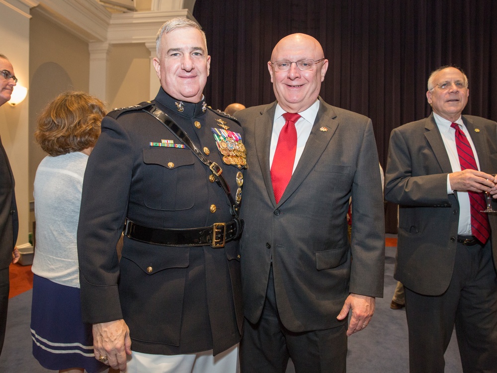 Marine Barracks Washington Evening Parade May 5, 2017