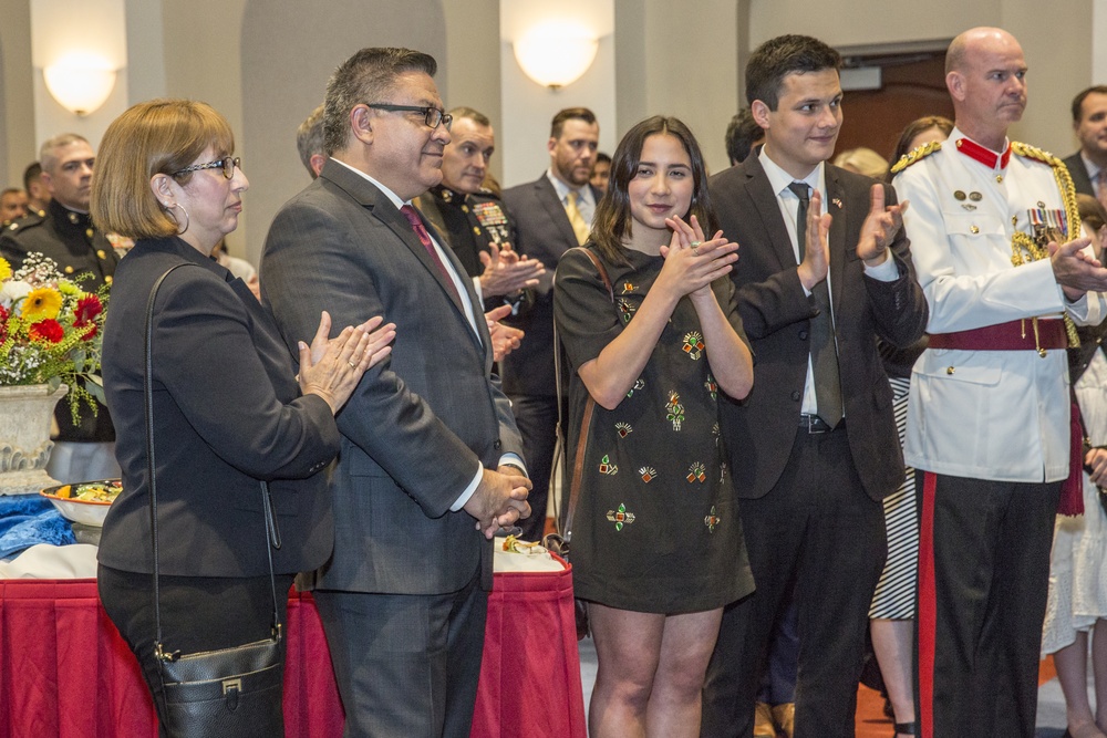 Marine Barracks Washington Evening Parade May 5, 2017