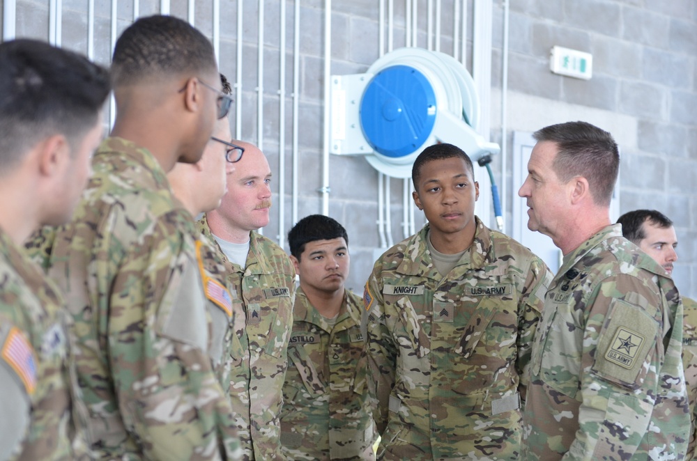 Director of Army Aviation visits US Soldiers at Lielvarde