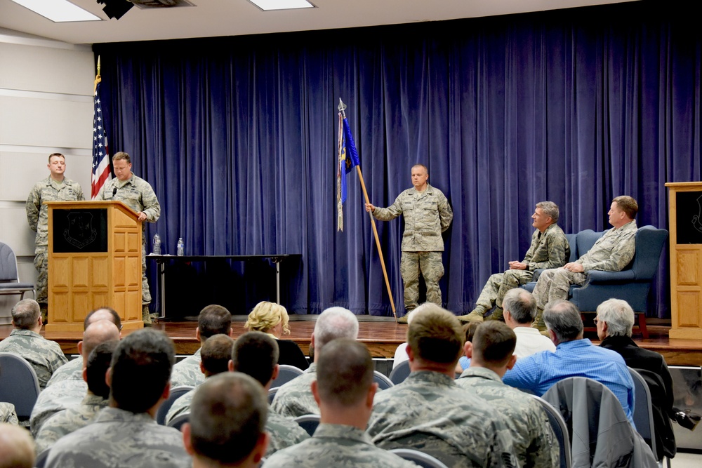 Lt. Col. Robinson assumes command of the 166th Maintenance Group
