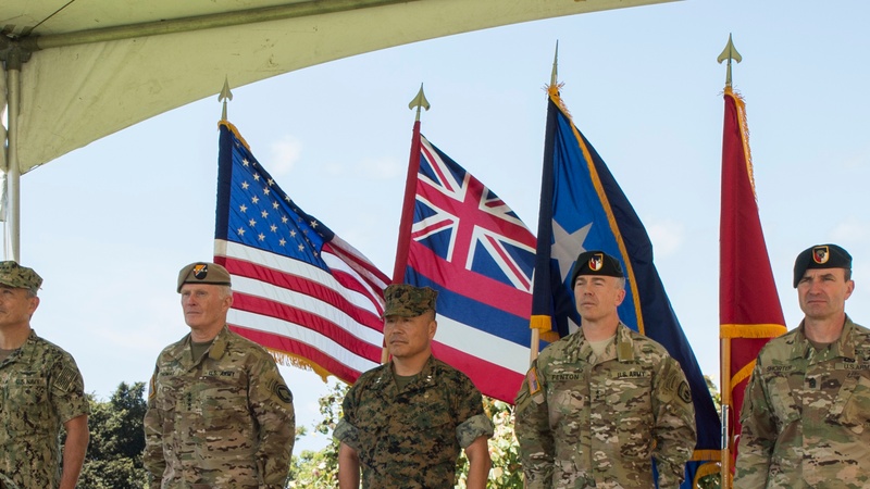 Special Operation Command, Pacific Change of Command
