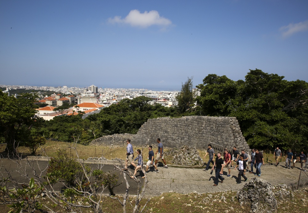 Noncommissioned officers tour Okinawa battle sites