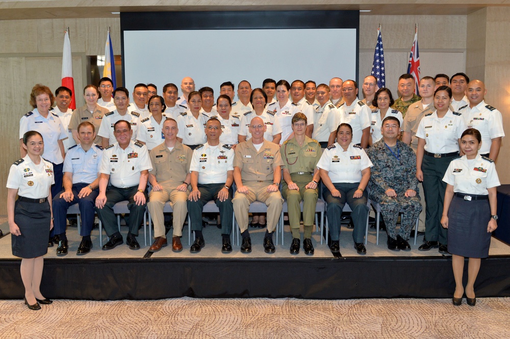 Military medical personnel host medical symposium during Balikatan