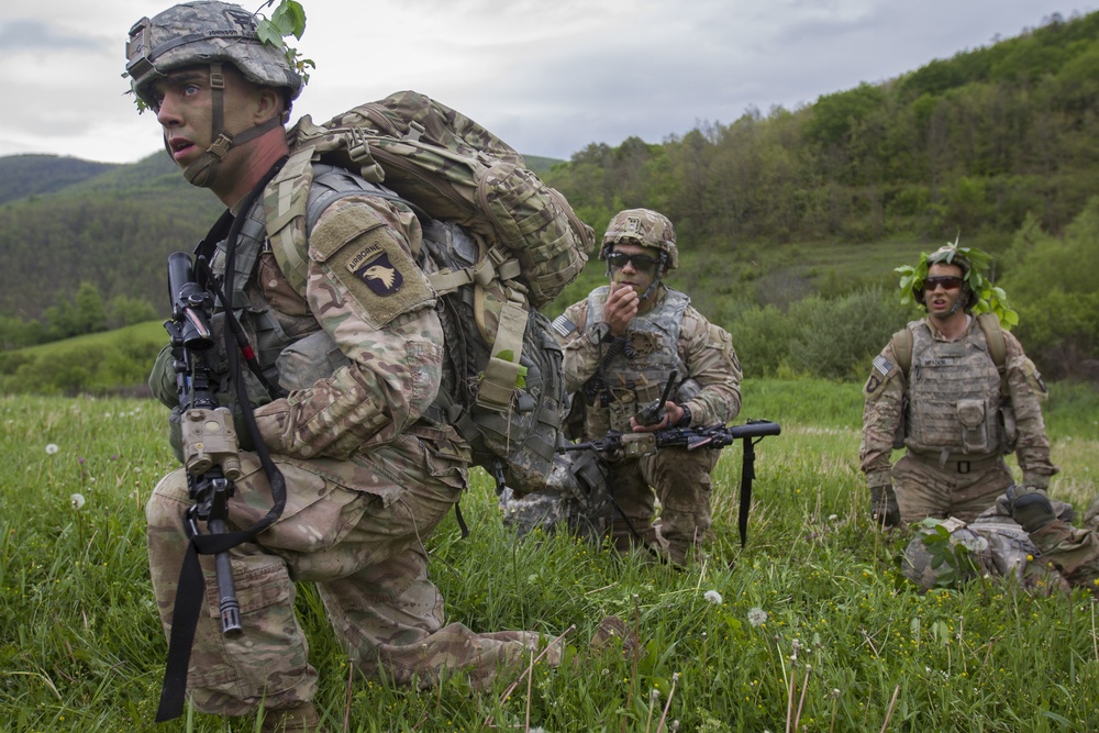 MNBG-East's FCP Soldiers Await Medevac