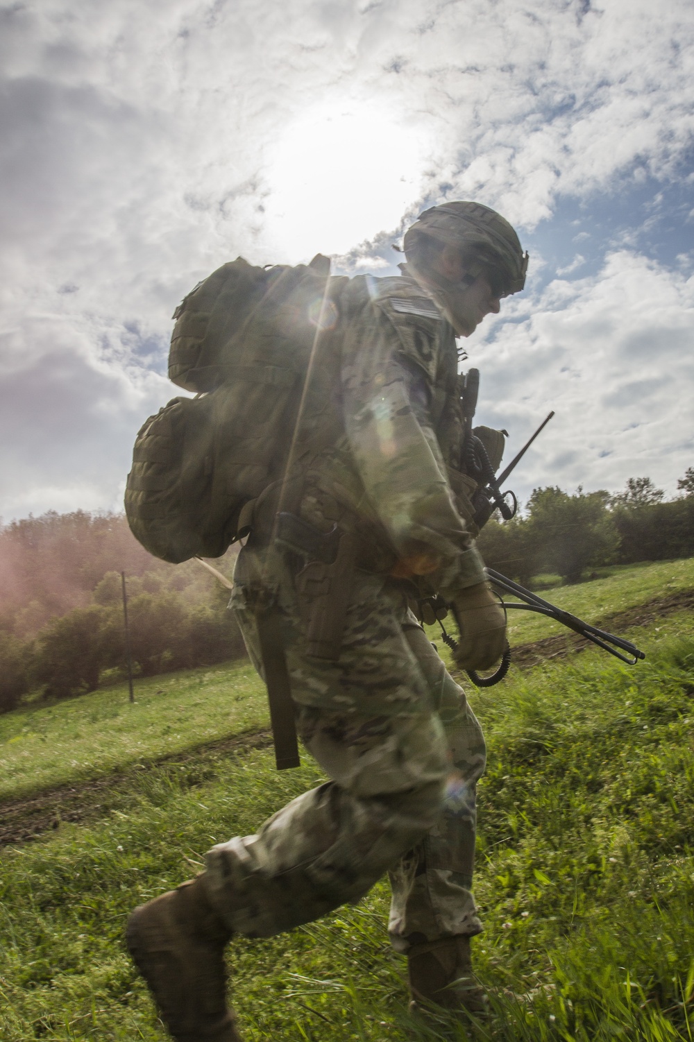 MNBG-East's FCP Soldier Awaits Medevac