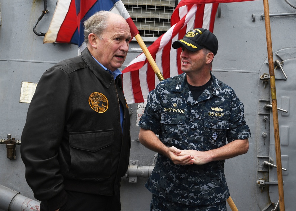 USS O'Kane Arrives in Juneau Alaska