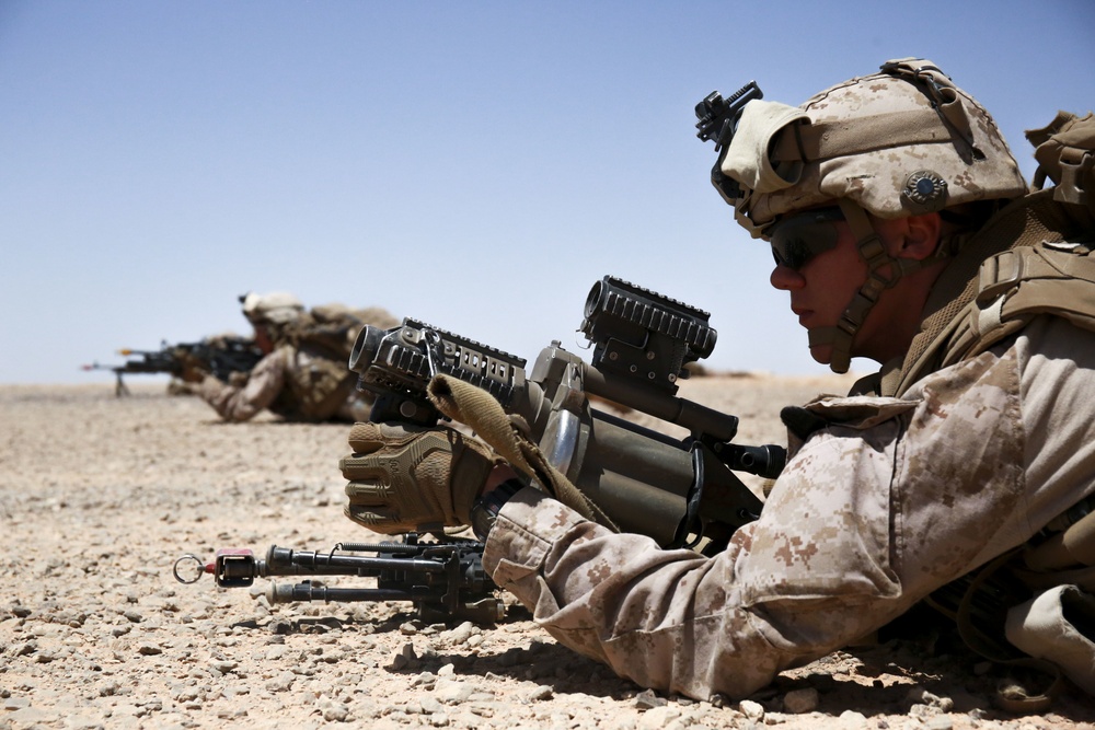 SPMAGTF Marines Roar During Exercise Eager Lion