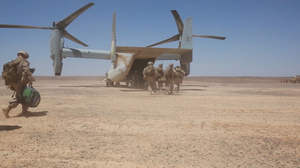 SPMAGTF Marines Roar During Exercise Eager Lion