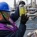 USS Wayne E. Meyer Conducts a Replenishment-at-Sea