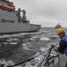 USS Wayne E. Meyer and USS Lake Champlain Conducts a Replenishment-at-Sea