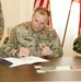LTG Hodges visits new MCE headquarters, signs PAF NCO Corps assessment