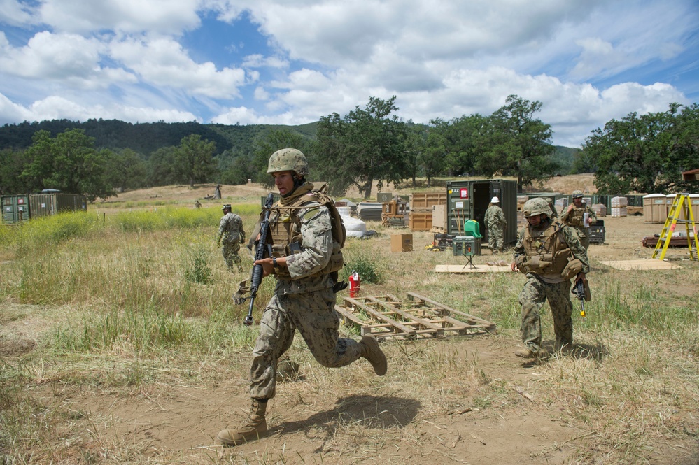 NMCB 4 FTX Mass Casualty Day 1