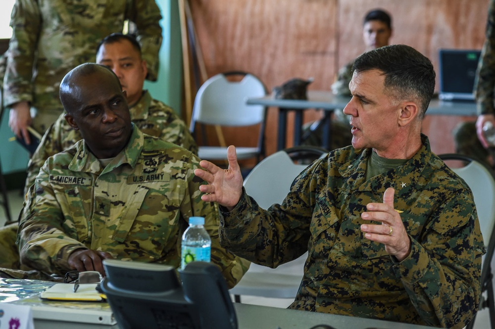 Gen. John M. Jansen Visits Balikatan