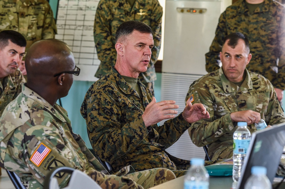 Gen. John M. Jansen Visits Balikatan