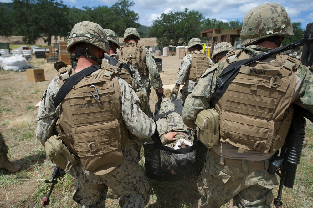 NMCB 4 FTX Mass Casualty Day 1