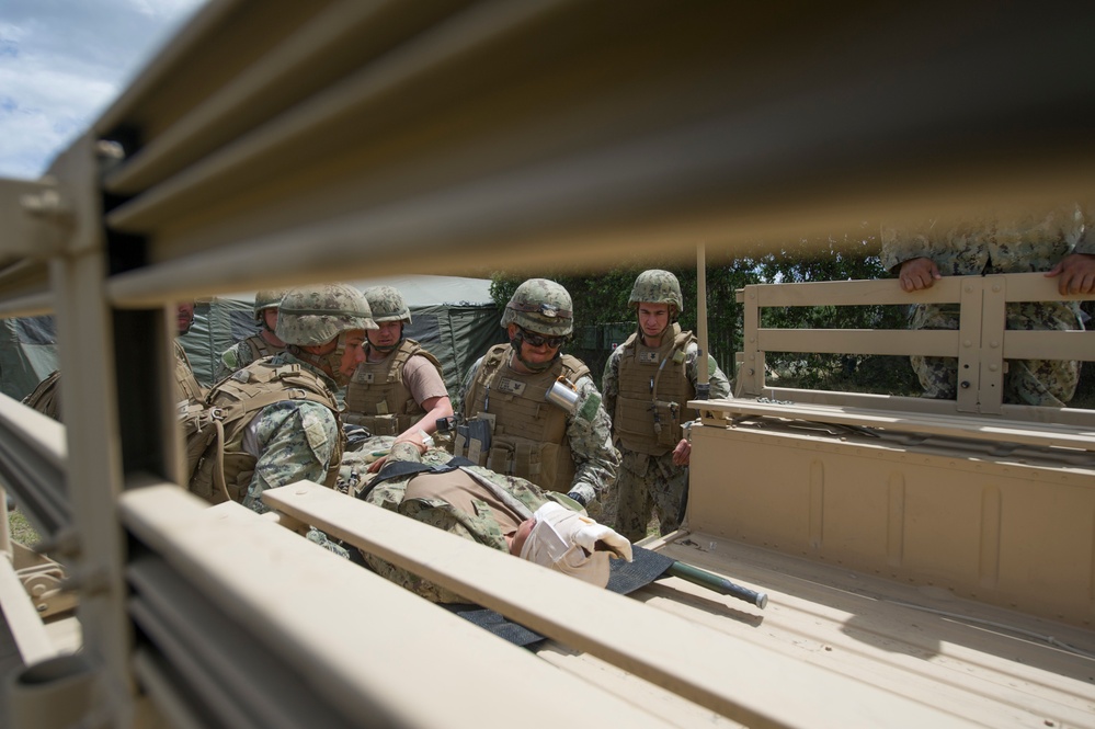 NMCB 4 FTX Mass Casualty Day 1
