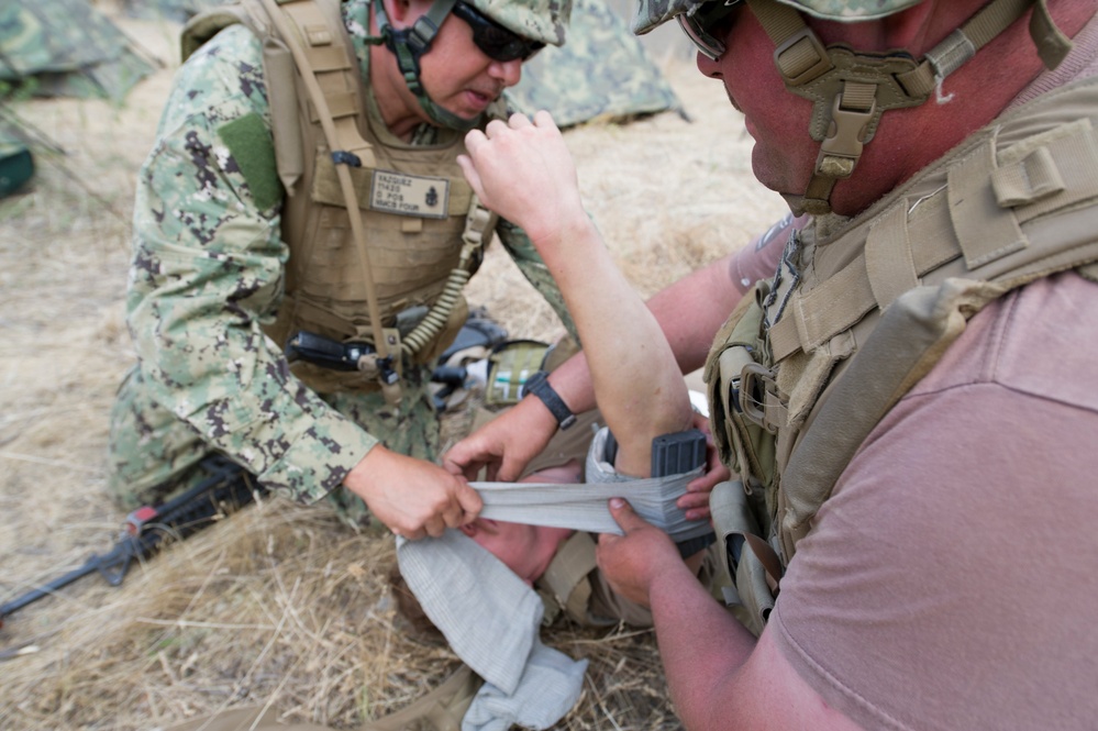 NMCB 4 FTX Mass Casualty Day 1
