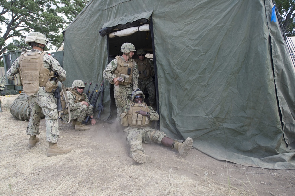 NMCB 4 FTX Mass Casualty Day 1