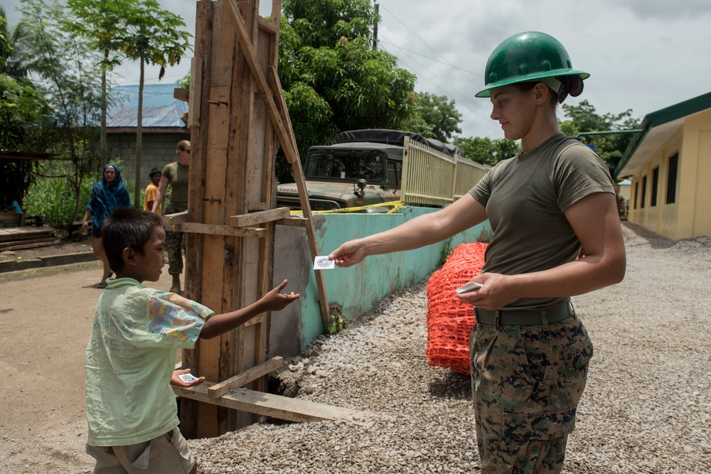 Balikatan engineers build friendships at Don Carlos
