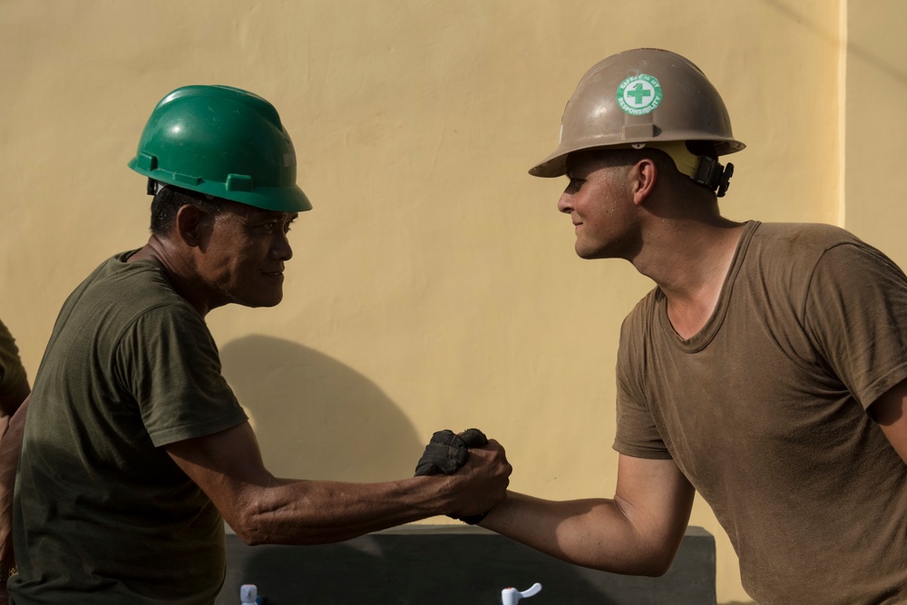 Balikatan engineers build friendships at Don Carlos