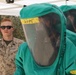 CBRN training between U.S. military, Jordan Armed Forces during Eager Lion 17