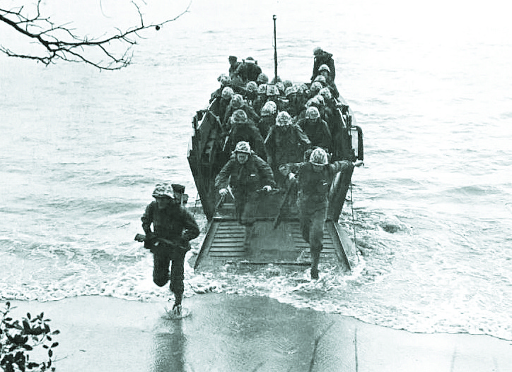 Amphibious training