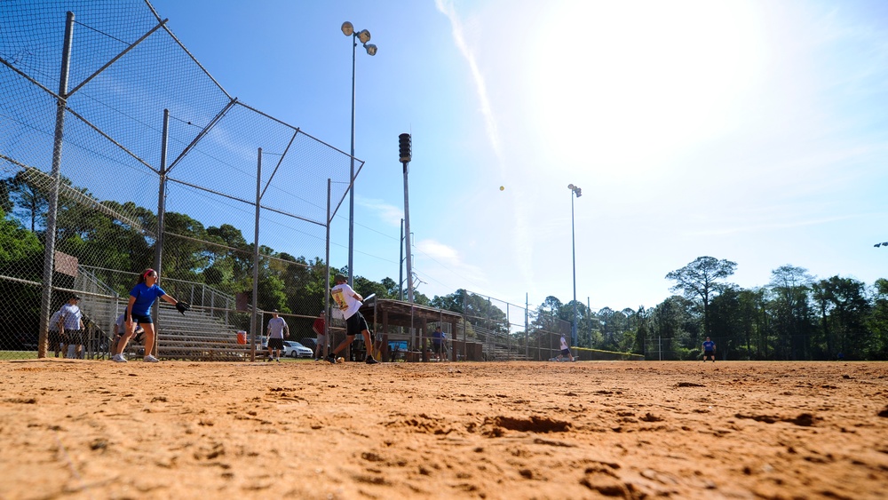 Hurlburt Field hosts Battle of the Badges softball tournament