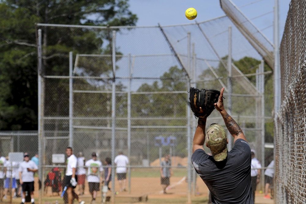 Hurlburt Field hosts Battle of the Badges softball tournament