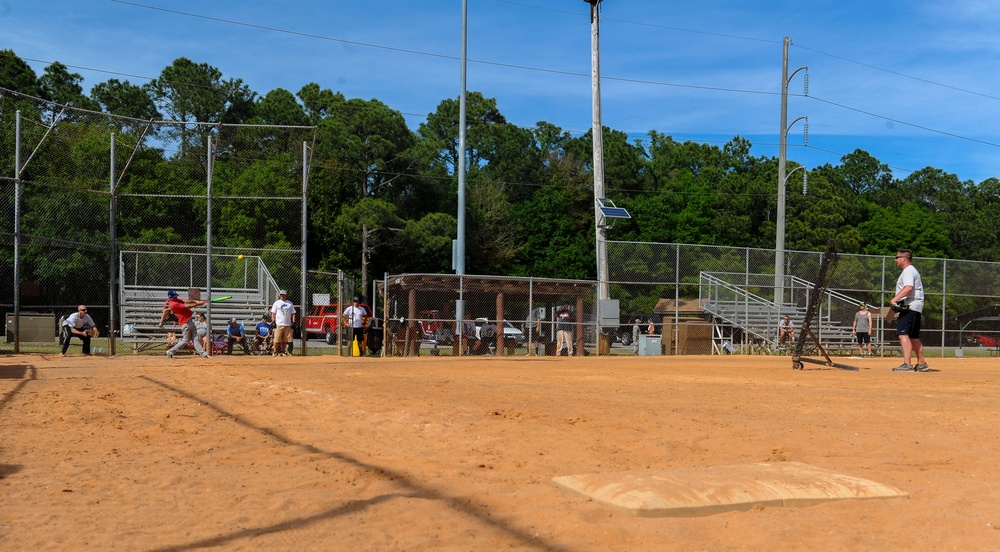 Hurlburt Field hosts Battle of the Badges softball tournament