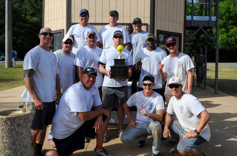 Hurlburt Field hosts Battle of the Badges softball tournament