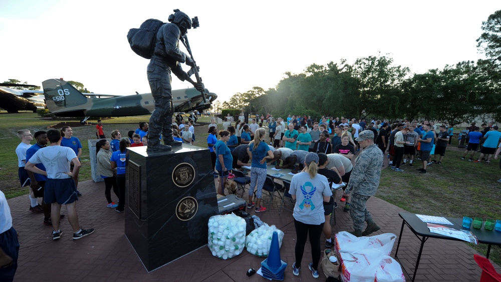 Hurlburt hosts SAPR Awareness Month 5K