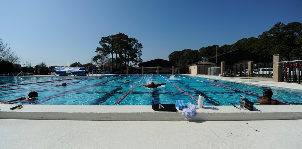 Hurlburt Field’s Aquatic Center reopens after renovations