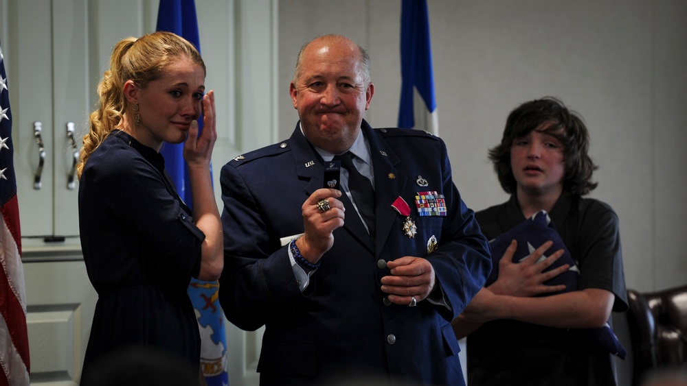 Col. David Piesch retires at Hurlburt Field