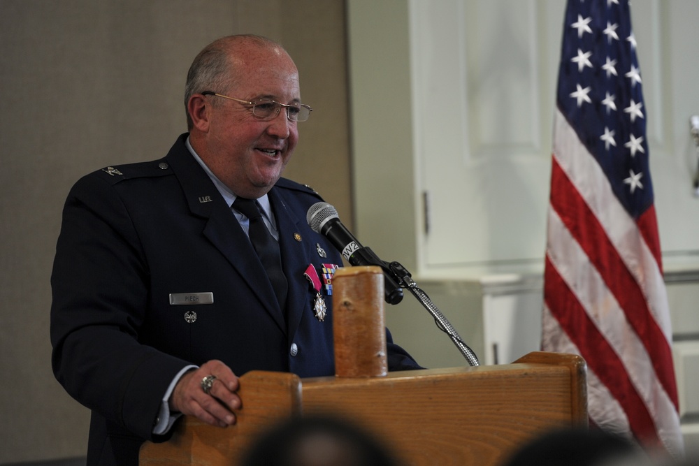 Col. David Piesch retires at Hurlburt Field