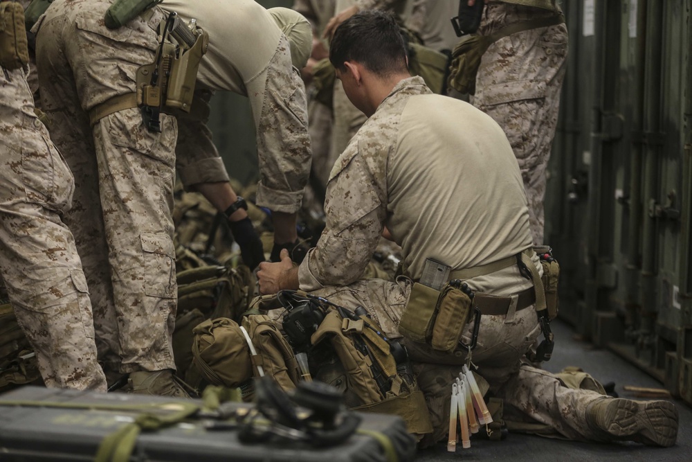 15th MEU MRF conducts VBSS mission