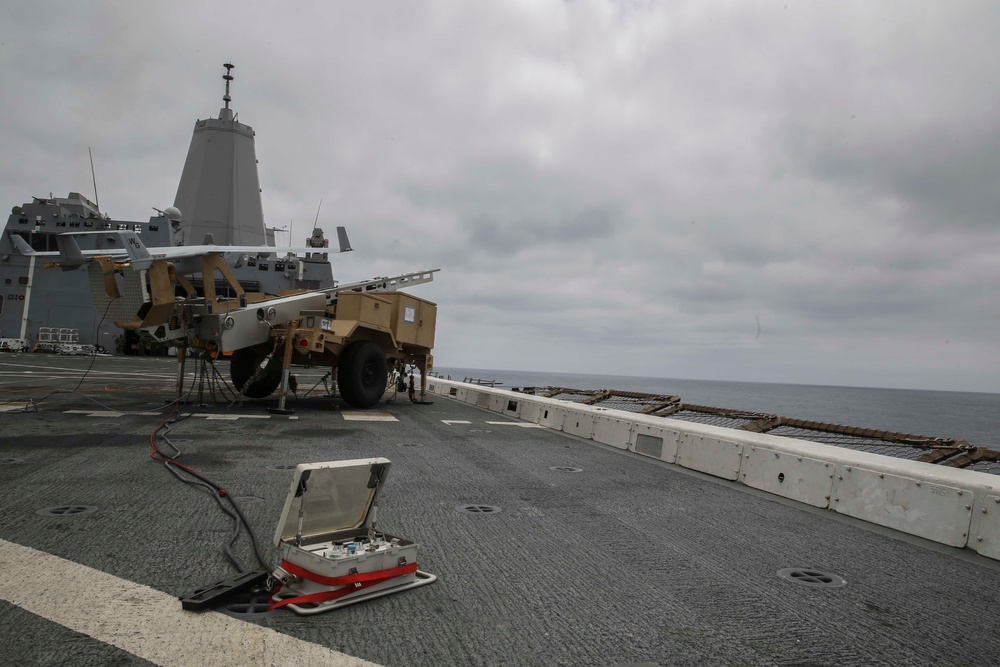 VMM-161 (Reinforced) launches Blackjack to support Maritime Raid Force