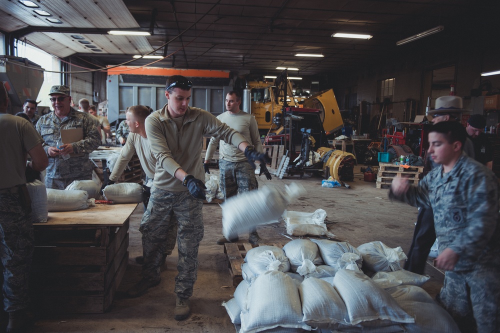 107th Attack Wing Airmen, and Other New York National Guard Members Respond to Lake Ontario Flood Emergency