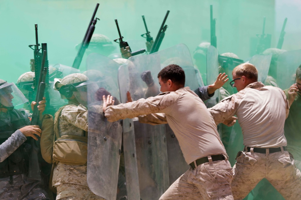 Eager Lion 17: Non-Lethal Weapons and Tactics Training