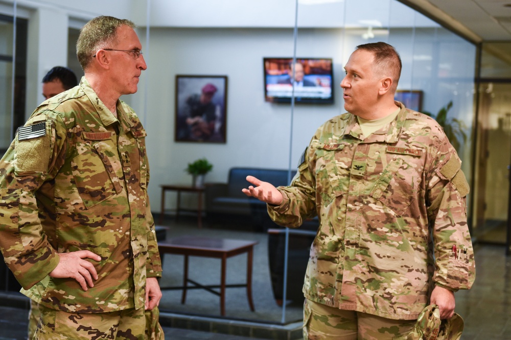 Assistant Deputy Chief of Staff visits AFSOC