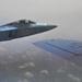 F-22 Raptor mid-air refueling