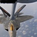 F-22 Raptor mid-air refueling