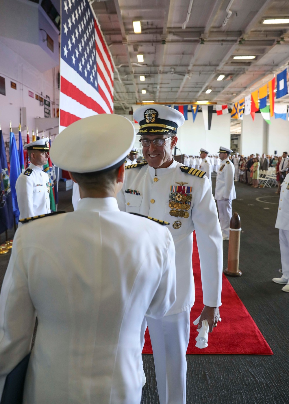 USS Abraham Lincoln Change of Command